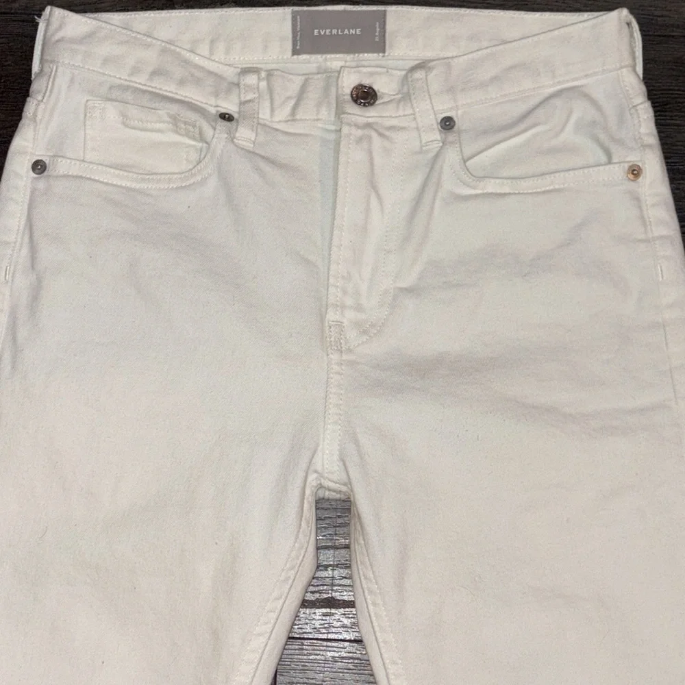 Everlane Boyfriend Jean Size 25 White - Picture 6 of 13